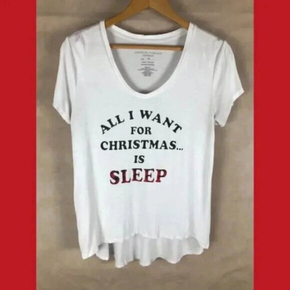 GRAYSON THREADS Comfy Soft CHRISTMAS Sleep Shirt MEDIUM - Picture 1 of 6